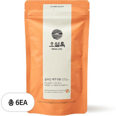 오설록 삼다연 제주영귤 피라미드 티백, 1.8g, 20개입, 6개