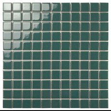 자기질모자이크타일 25mm 청록색 유광 11장 [박스판매=1해배], 1개, 그린