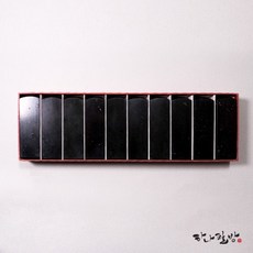 흑녹석 1치(낱개) |캘리도장|전각돌|전각석|흑녹요녕석|하나필방
