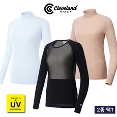 [클리브랜드 골프] UV차단 냉감 메쉬 여성 초경량 골프 이너웨어 2종 리뷰후기