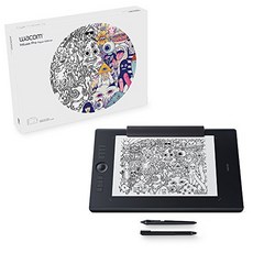Wacom Intuos Pro Paper Edition Digital Graphic Drawing Tablet for Mac or PC Large (PTH860P) New Mo, 1