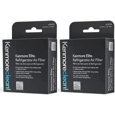 9918 에어필터 OEM 마니아 469918 2팩 NEW 버전 켄모어 엘리트 핏 LG 냉장고 LT120F 에어필터용 ADQ73214402 ADQ73214404 ADQ732144