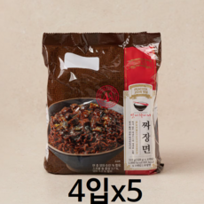 피코크 맛이차이나 짜장면 128g, 20개