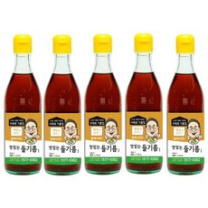 (이재호기름집)맛있는 들기름1 350ml, 5개