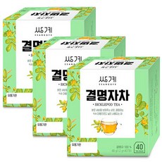쌍계명차 김동곤 명인이 만든 결명자차, 3개