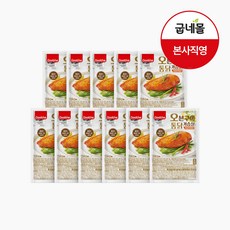 굽네 오븐구이 통 닭가슴살 매콤바베큐 110g, 11개