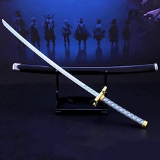 악마 살인자 : Kimetsu없이 Yaiba Tokitou Muichirou 칼 Katana 나이프 액션 데이터 게임 컬렉션 소드 장난감 소드 (Tokitou Muichirou)