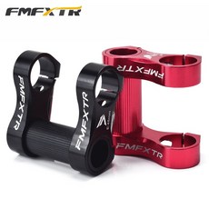 FMFXTR 헤드업 핸들 높이조절 각도조절 25.4mm 가변 스템, Litepro double stem, 레드, 1개