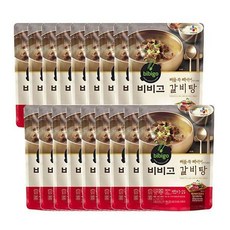 비비고 갈비탕, 400g, 18개