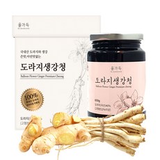 올가득 도라지생강청650g 도라지와 생강의 환상조합, 650g, 1개입, 1개