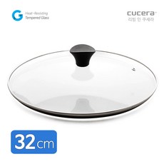 넘침방지 내열 강화 유리뚜껑 프라이팬 뚜껑 16cm~32cm, 1개, 32cm