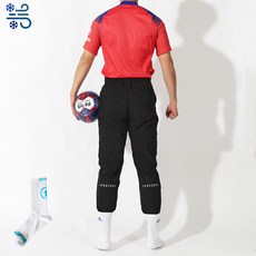 RURAISE 남여공용 컴포트 기능성 9부 리플래팅 조거형 롱 팬츠 얇은 축구바지 풋살바지 운동바지 빅사이즈바지 (스포츠양말 지급)
