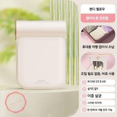 미니건조기 탈취 드레서 휴대용 접이식 여행 가정용, 랜디 옐로우