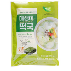 갯푸른 매생이 떡국 5인분, 2개, 925g