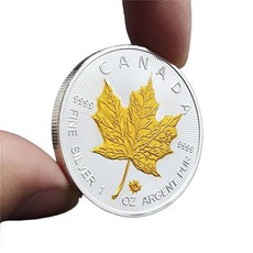 [행운의동전] 럭키코인 실버 행운의은화 품격있는 선물용 네잎클로버 상품 이미지