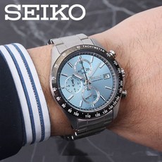 SEIKO 세이코 손목시계 SEIKO 시계 SEIKO 시계 남성 블루 XL SBTR029 남자친구 비즈니스 슈트 크로노 크로노그래프 포멀 취업 선물 고급스러움