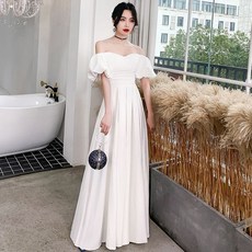 오프숄더셀프웨딩