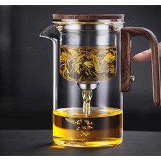 사계절 딤딤섬티팟 딤딤섬티팟세트 차주전자 티팟세트, 자석 무봉 핸들컵 720ml