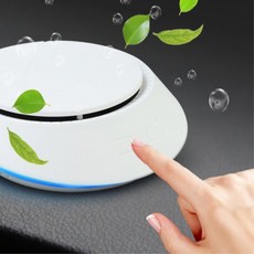 매니악 이톰 UFO 차량용 가정용 공기청정기 소형 아이방 침실 공부방, 화이트