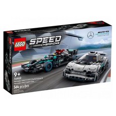 LEGO Speed Champions Mercedes-AMG F1 W12 E Performance & Mercedes-AMG Project One 76909 Building Toy