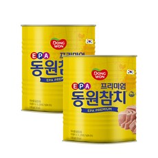 동원 EPA 프리미엄 참치 캔 3kg x 2개 대용량 업소용
