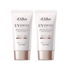 달바 워터풀 톤업 선크림 50mlx2 SPF50+ 핑크빛 물광 데일리 톤업 썬크림 추천, 50ml, 2개