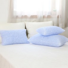 유니코아 바이오칩베개 블루 화이트칩, 1개