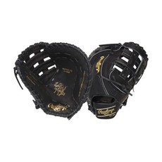 롤링스 HEART OF THE HIDE 야구 글러브 전통적인 침입 여러, First Base, Left Hand Throw, 12.5 Inch - Pro H Web - Black, 1개