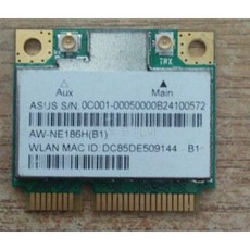 AzureWave AW-NE186H AW-NE195H AR9485 AR5B125 150Mbps 하프 미니 PCI-Expr, 상세내용참조