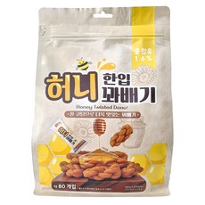 한입 허니 꽈배기, 520g, 1개 1개, 520g