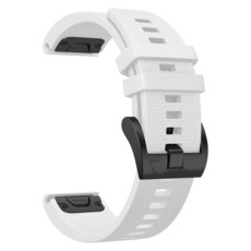 GinCoband Easy Fit Garmin Fenix 5 밴드 교체용 5 Plus Forerunner 935 소프트 실리콘 22MM (6팩 너비 22mm), 화이트