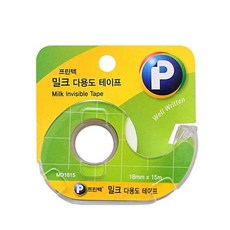 솔찬히 프린텍)밀크테이프(MD1815_18×15m)-갑12개입 /a07BB98 club:M 디스펜서+ &DSY S9J/B4