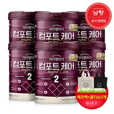 뉴 아이엠마더 컴포트케어 분유 2단계 / 배앓이분유, 800g, 6개