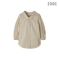 [ZOOC] 소매 스모킹 블라우스 V212MSC940_BE