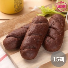 [주문 후 제빵] 통밀당 천연발효 통밀카카오빵 130g(2개입) / 아르토스베이커리 비건빵, 15개, 130g