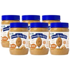 피넛버터앤코 Peanut Butter & Co Smooth Operator 스무드 오퍼레이터 땅콩잼 스프레드 16oz(454g) x 6팩, 1개