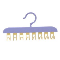 보관 브라 행어 벨트 견고하고 내구성 타이 케이스 비니 스카프, 9.퍼플1, 1개