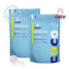 한내음 CUCO 과탄산소다 1kg 프리미엄 국내산, 2개