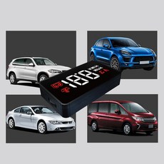 Head-up Display HUD GPS Over Speed Parts Replacement Speedometer Support 12 V 250 Ma Accessories Bra, 1개
