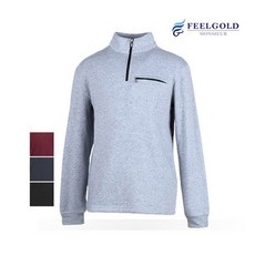FEELGOLD 잭오브 캠브리지 기모 집업 폴라 티셔츠 JK400