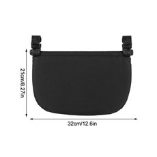 YOYAVOVO 푸시 체어 확장 풋 서포트 액세서리 용 유니버설 옥스포드 크로스 레스트 부착 21cm 유모차 (블랙, 1개, 한개옵션0
