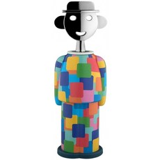 [이태리] 알레시 알레산드로 M. -그로닝겐 카바타피 열가소성 수지 자마 크롬 멀티 컬러 6 x 22 x 6