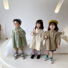 슈슈아리 쁘띠 스프링 재킷 트렌치 바바리 남아 여아 공용 봄가을 코트