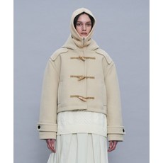 파르티멘토 WOMEN 숏 더플 코트 아이보리 1172356