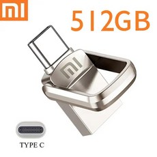 샤오미 고속 USB 3.1 플래시 드라이브 C 타입 인터페이스 전화 컴퓨터 상호 변속기 휴대용 메모리 U 디스크, 03 512gb