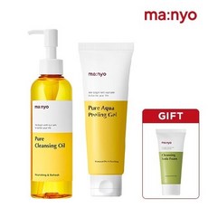 마녀공장 [마녀공장] 퓨어 클렌징 오일 200ml + 아쿠아 필링젤 120ml [+소다폼 20ml 증정], 단품없음