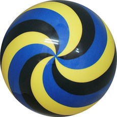 브런스윅 - 비즈 스파이럴 (옐로우/블루/블랙) 볼링공 볼링볼 하드볼 스페어처리 볼링용품, 12파운드