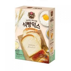 백설식빵믹스 CJ 760g, 1개