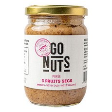 Go Nuts 고 넛츠 아몬드 캐슈넛 아마존너트 3가지 말린과일 퓨레 스프레드 250g
