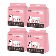  금강아지 배변패드 깔끔 40*50 100매 X 4/ 총 400매, 단품 